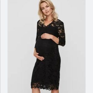 Mamalicious Lace Maternity Dress